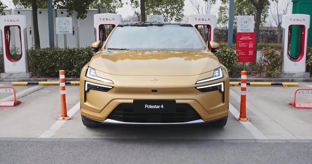 Polestar plugs into Tesla's charging network in China