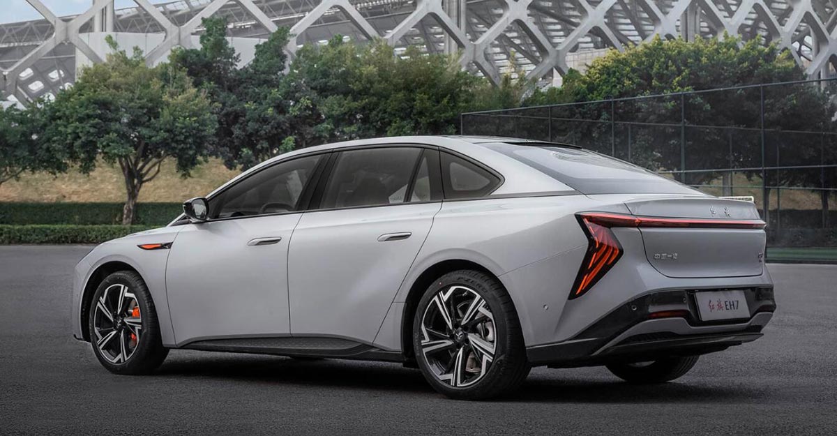 FAW Hongqi launches all-electric sedan EH7 with starting price of ,920