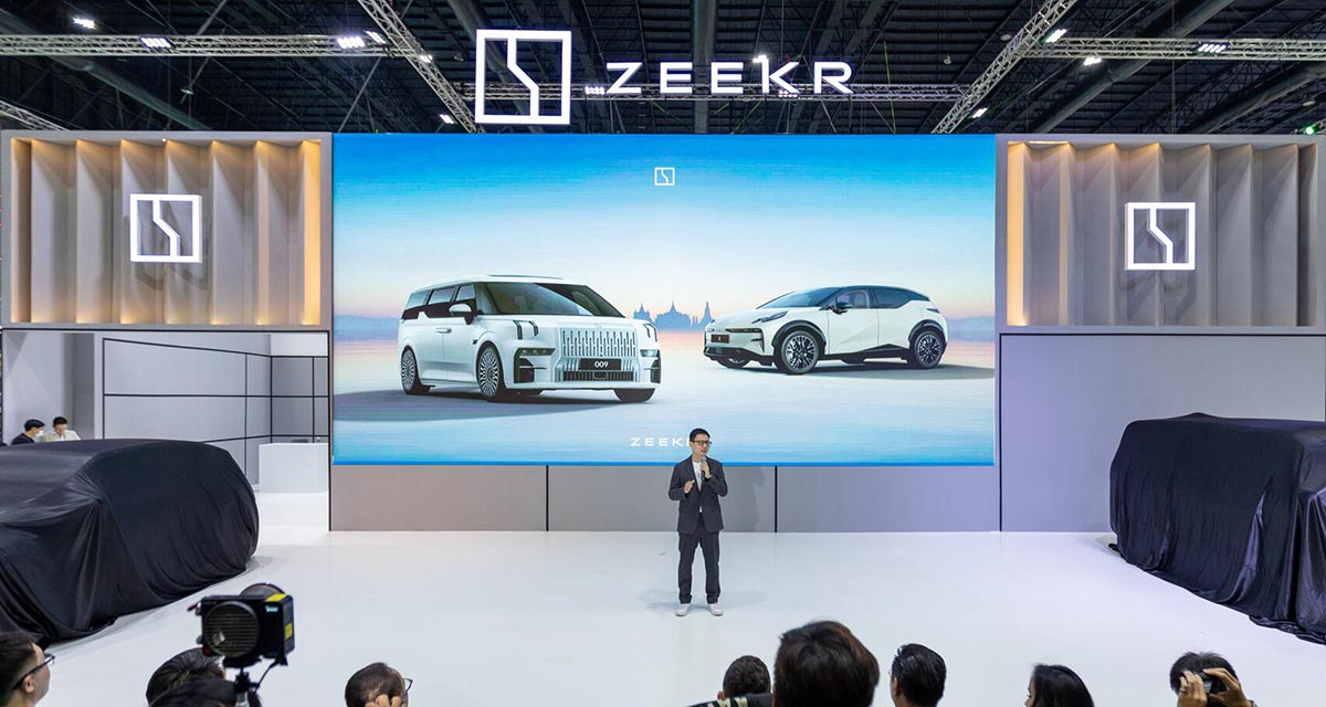 Zeekr starts taking pre-orders for Zeekr X and Zeekr 009 in Thailand