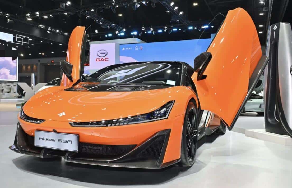 GAC Aion starts Hyper HT electric SUV pre-sales in Thailand