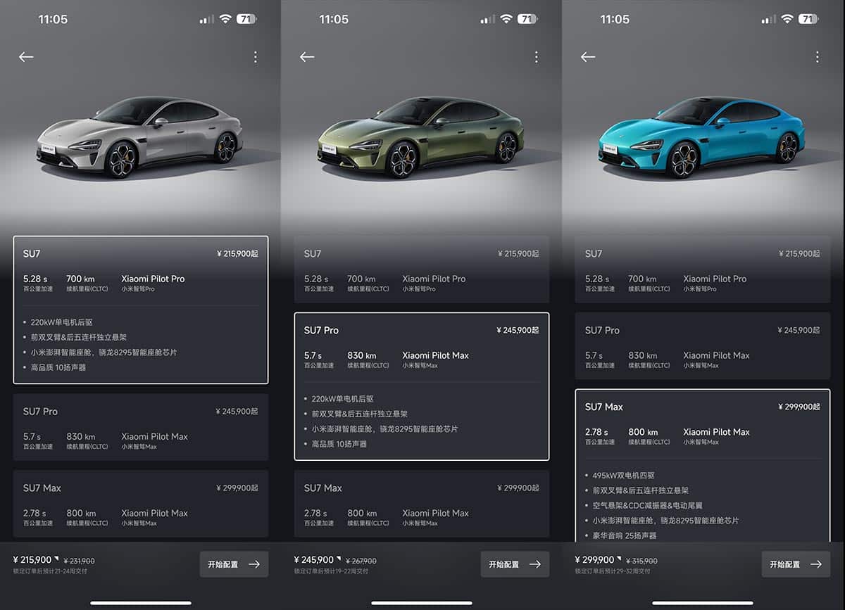 Xiaomi reportedly asks suppliers to boost capacity to match monthly production of 10,000 EVs