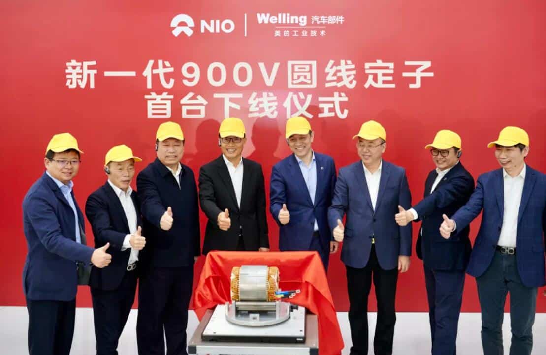 Nio signs strategic partnership with home appliance giant Midea