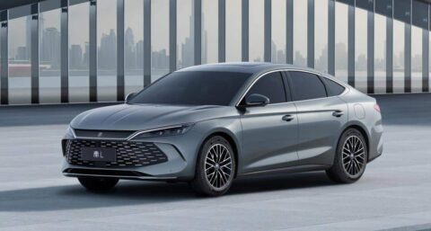 BYD continues to warm up for Qin L, releases official images