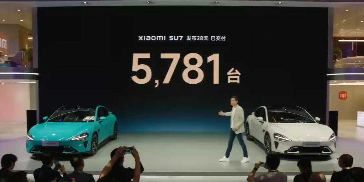 Xiaomi aims to see SU7 monthly deliveries exceed 10,000 units in Jun