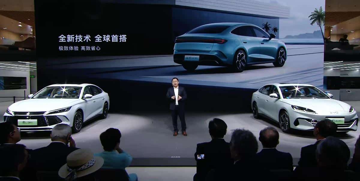 BYD unveils Qin L, Seal 06 hybrid sedans at Beijing auto show