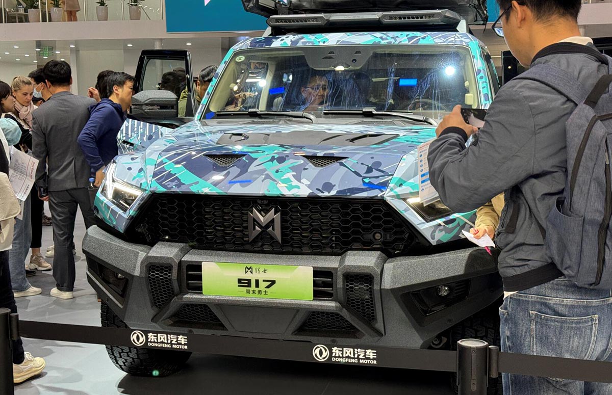 Dongfeng's electric off-road brand M-Hero to export cars to Middle East