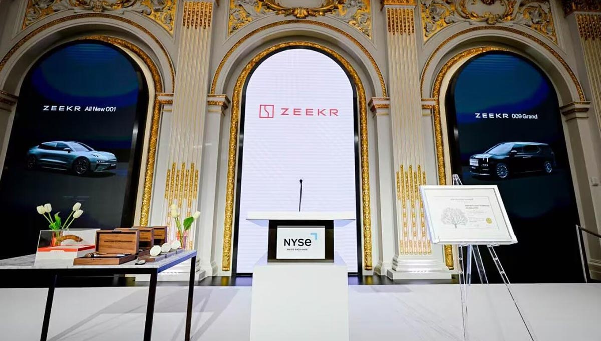 Zeekr debuts on NYSE, raises 1 million