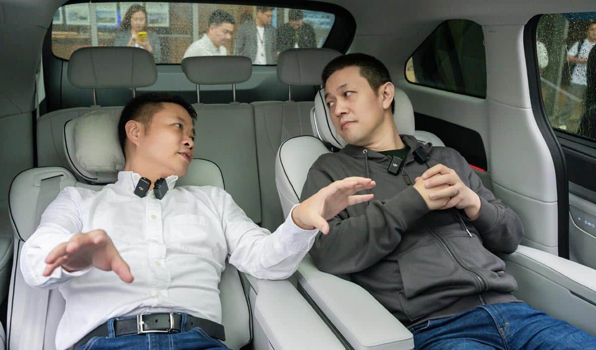 Nio CEO picks Xpeng X9 MPV as his 1st non-Nio branded car choice in 8 years