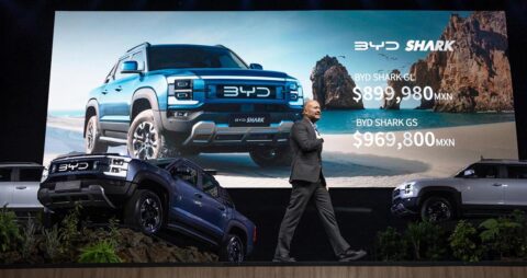 BYD launches 1st pickup truck Shark in Mexico with starting price of $53,400