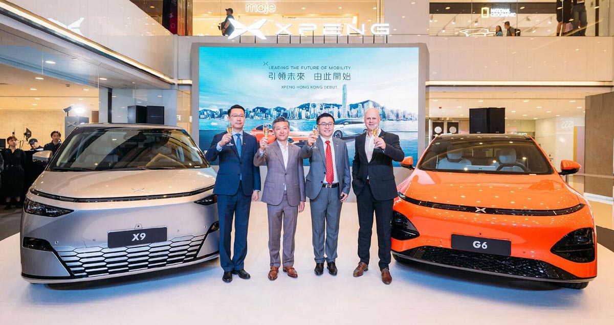 Xpeng G6, X9 debut in HK, local deliveries to begin in Q3