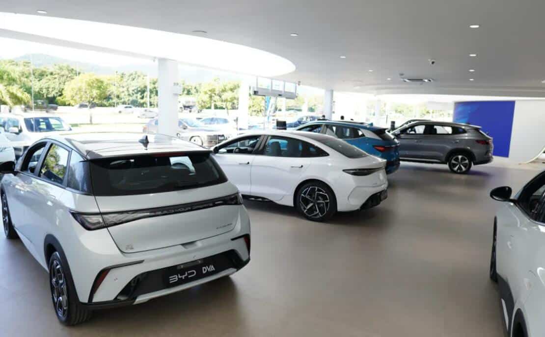 BYD reaches 100 dealer stores in Brazil