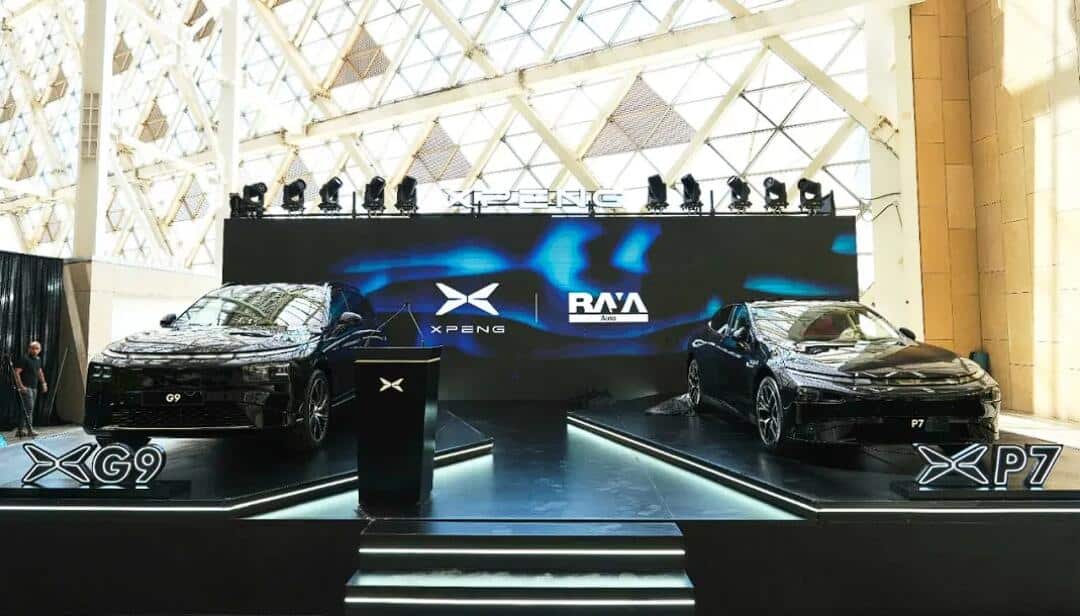 Xpeng launches G9, P7 in Egypt