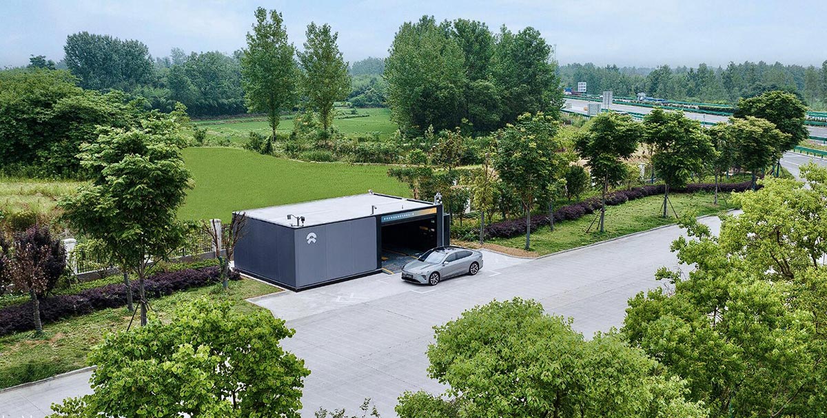 Nio sees 1st batch of 4th-gen swap stations with multi-brand support go live