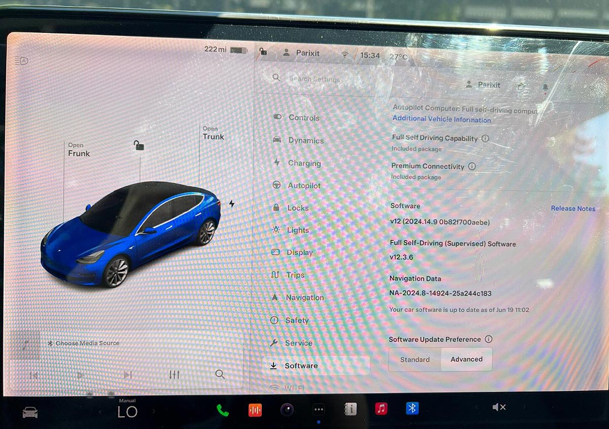 Xpeng CEO tests Tesla FSD V12 while visiting US