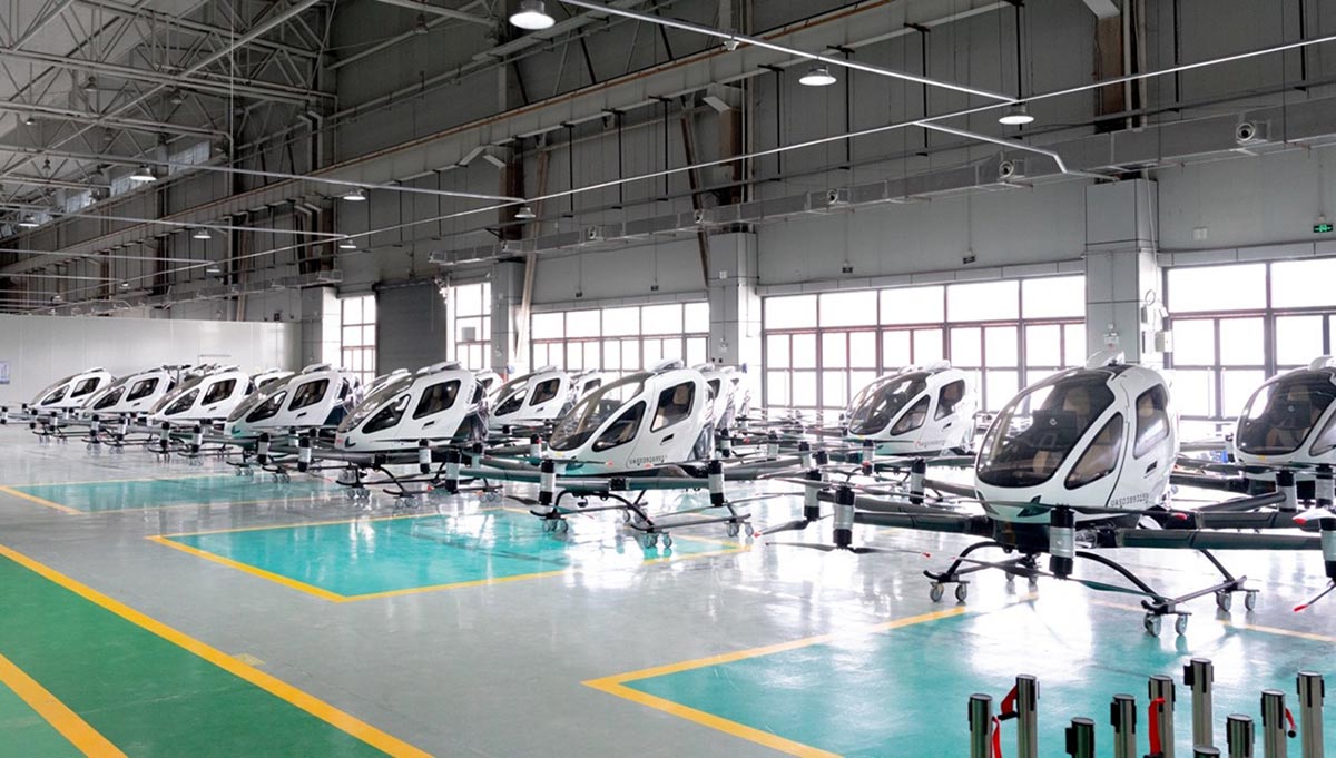 Ehang delivers new batch of 27 EH216-S eVTOLs