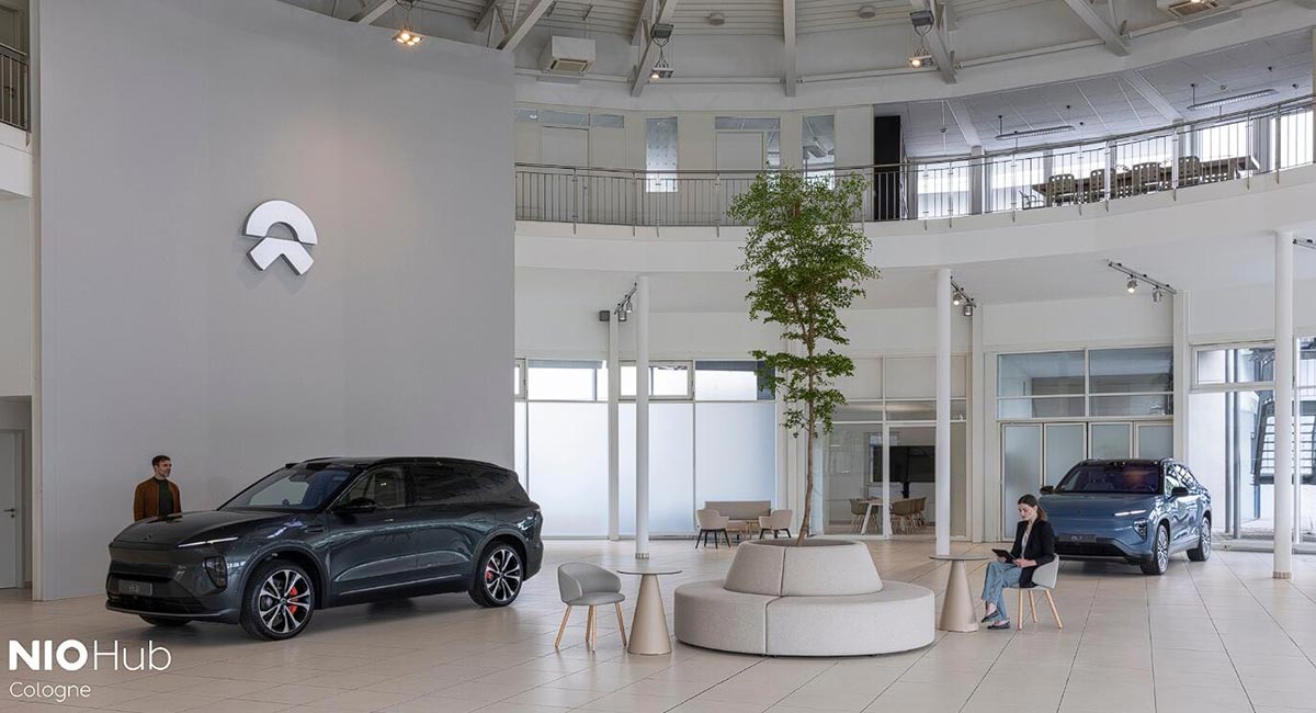 Nio opens new showroom in Germany