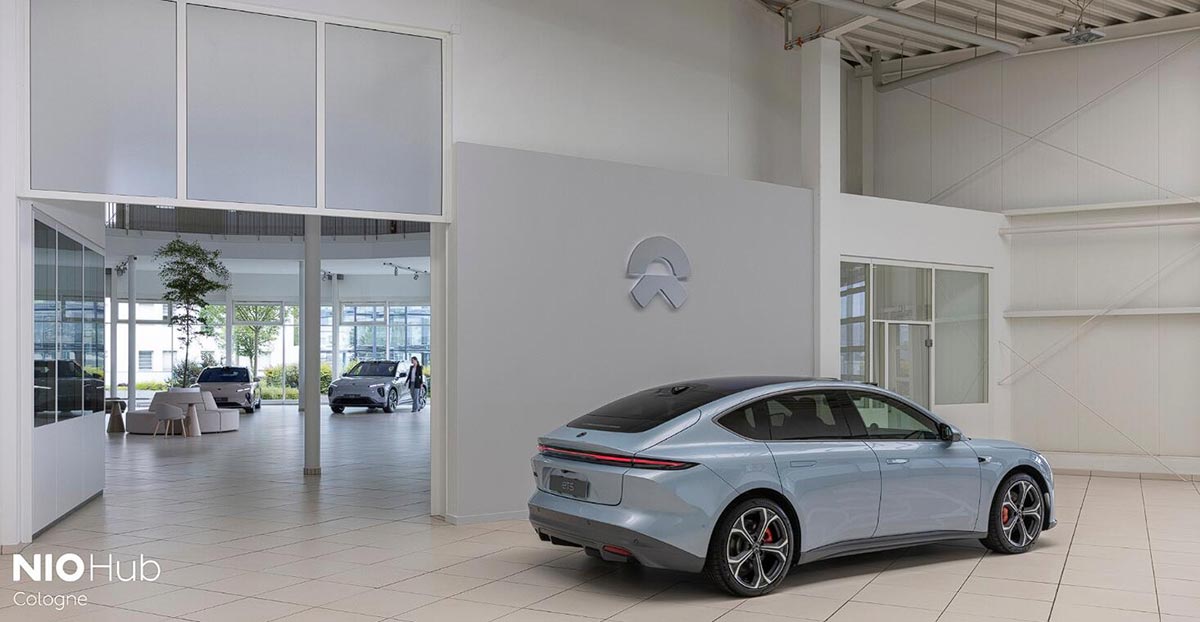 Nio opens new showroom in Germany