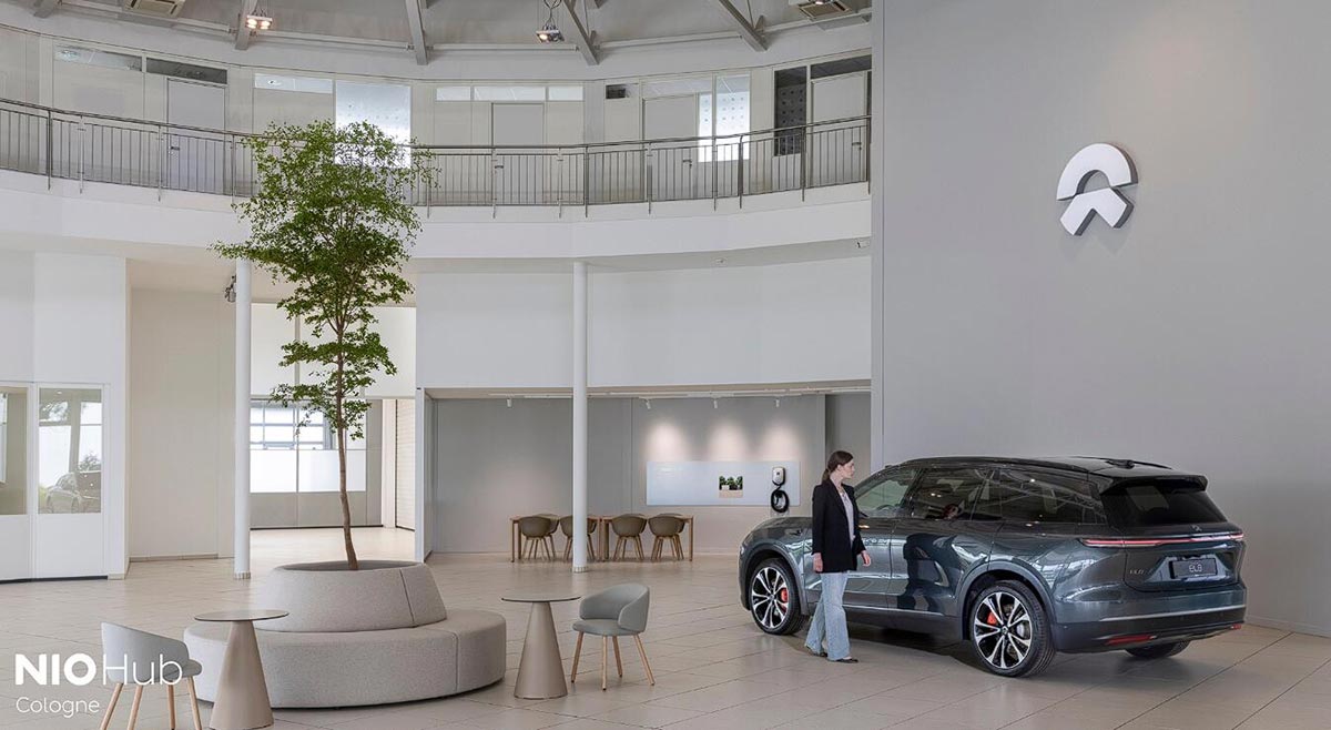 Nio opens new showroom in Germany