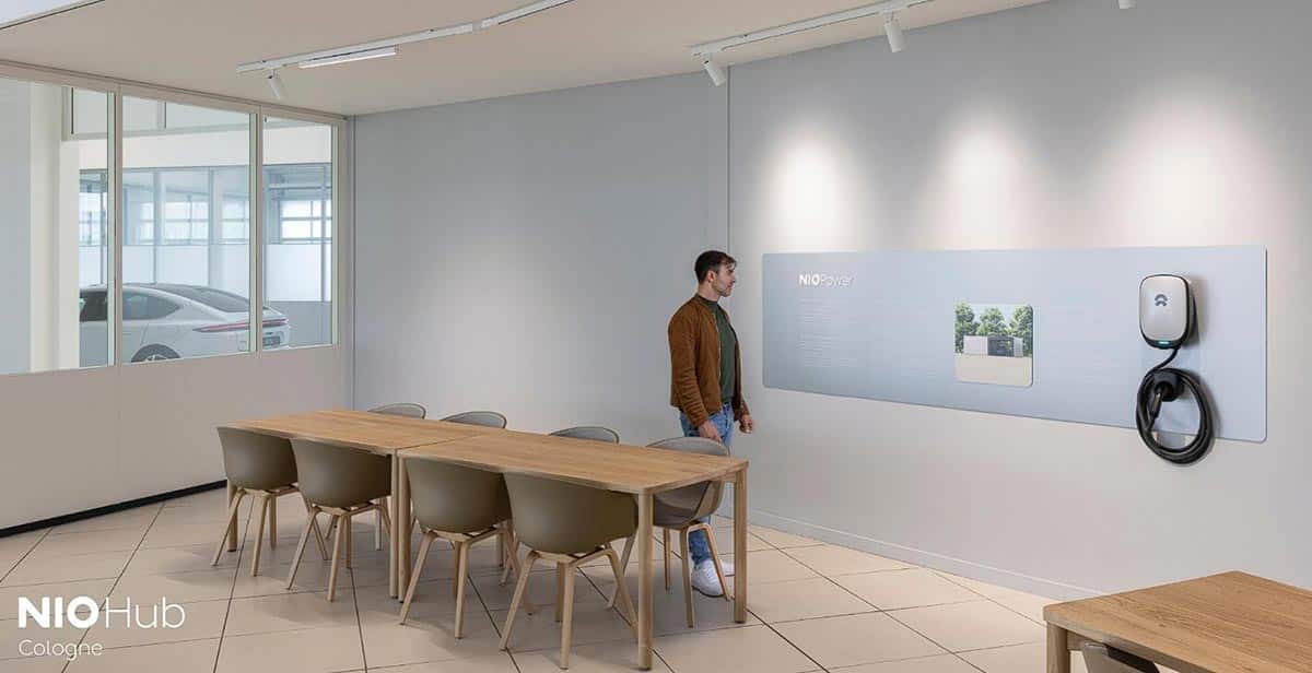 Nio opens new showroom in Germany