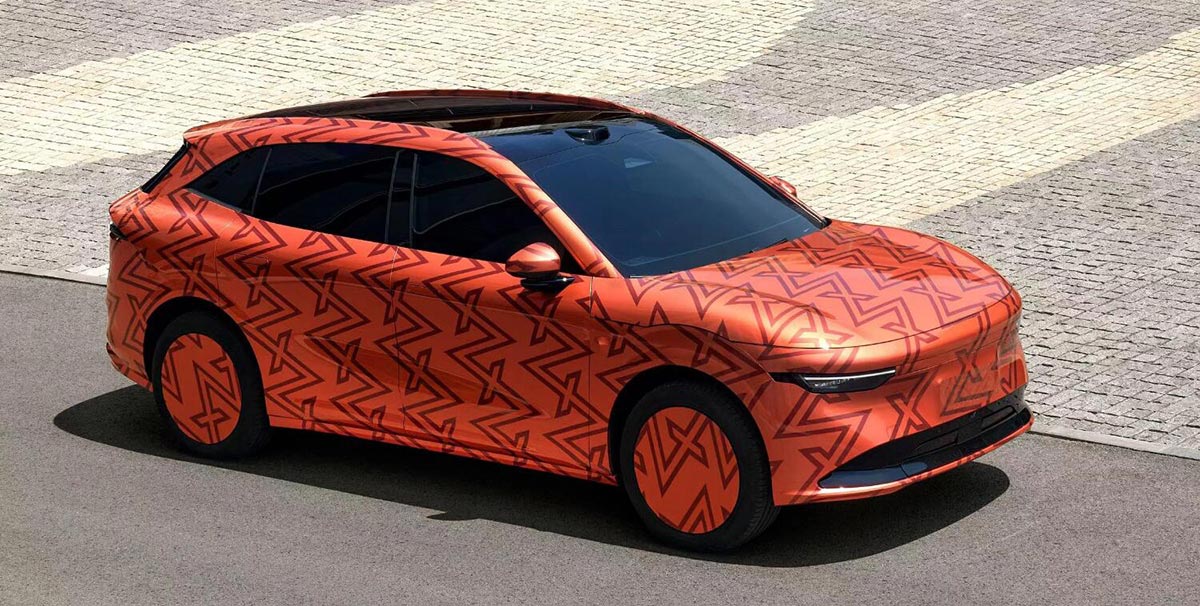 Zeekr releases camouflage photos of 'CX1e' SUV that will target family market
