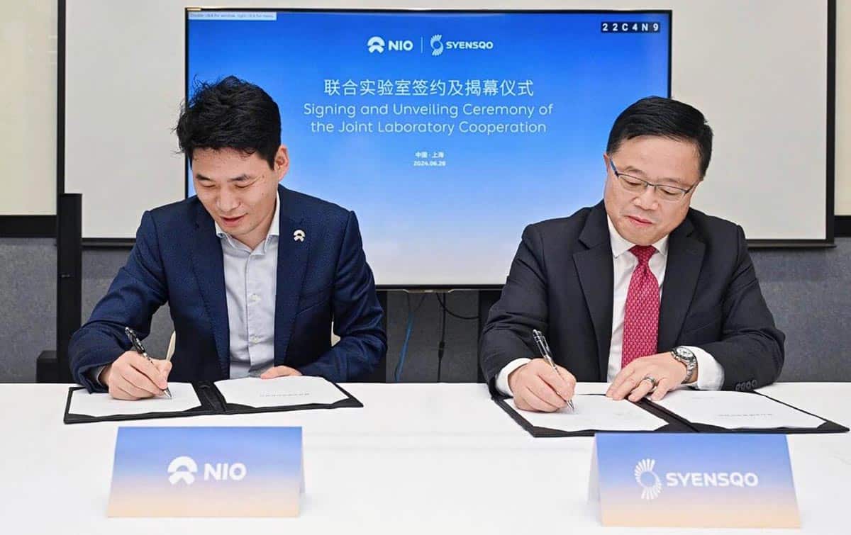 Nio, Belgian chemicals maker Syensqo set up joint lab for new materials