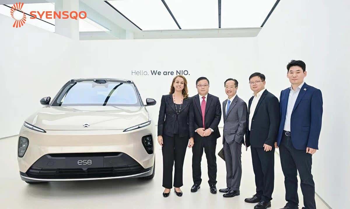 Nio, Belgian chemicals maker Syensqo set up joint lab for new materials