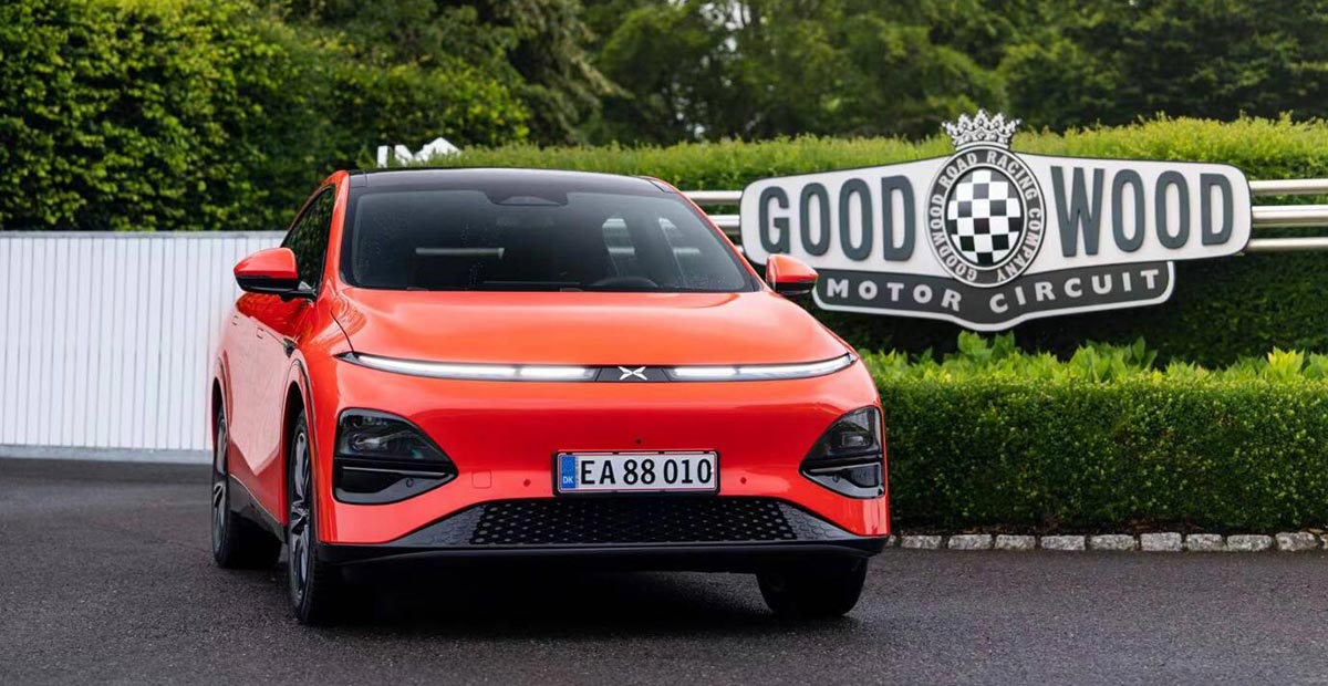 Xpeng G6 makes UK debut at Goodwood, local sales to begin this year