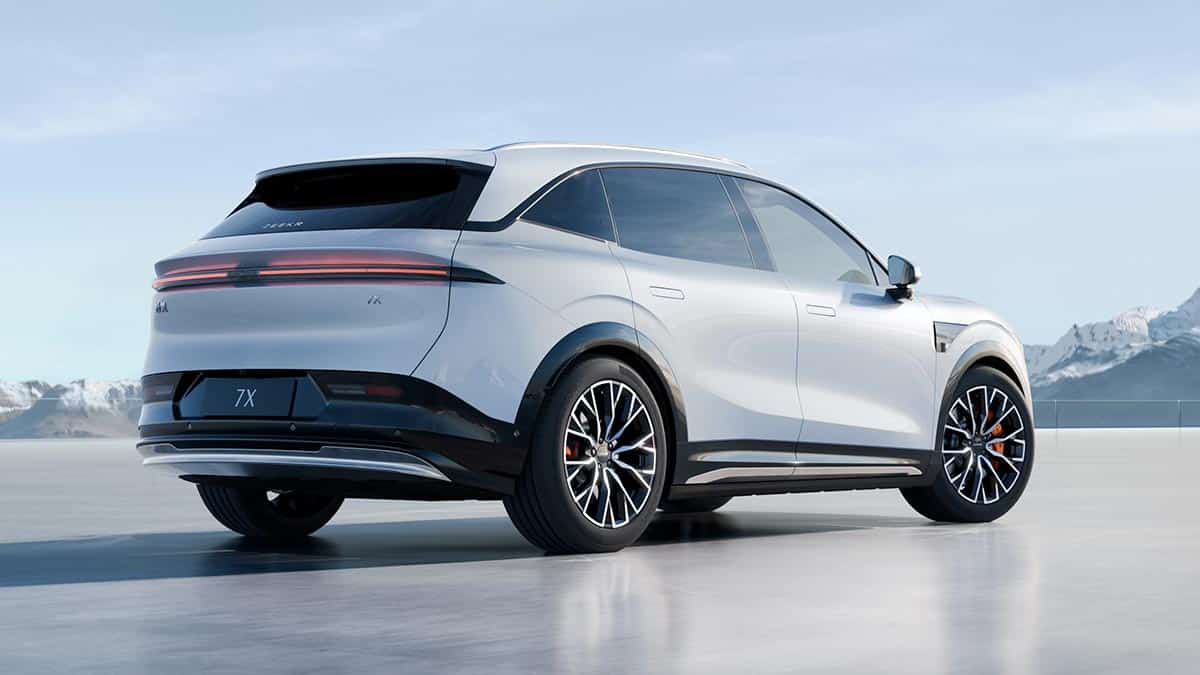Zeekr releases 1st official images of 7X SUV along with core specs