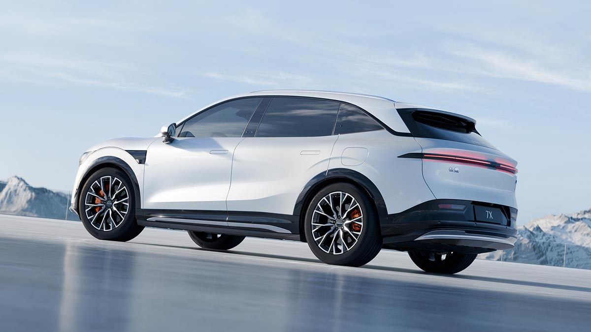 Zeekr releases 1st official images of 7X SUV along with core specs