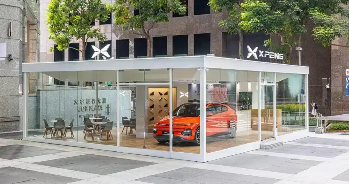 Xpeng enters Singapore market, opens 1st pop-up store