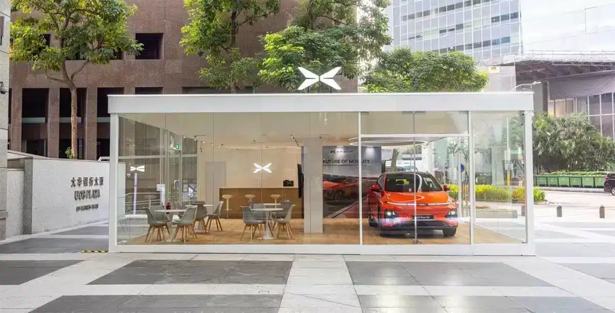 Xpeng enters Singapore market, opens 1st pop-up store