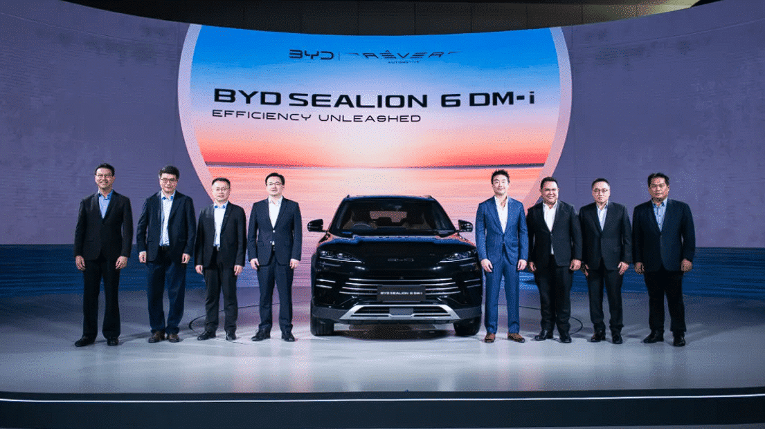 BYD launches Sealion 6 DM-i hybrid SUV in Thailand