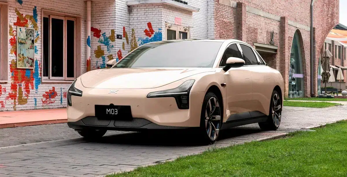 Xpeng launches Mona M03 to rival Tesla Model 3 at half price