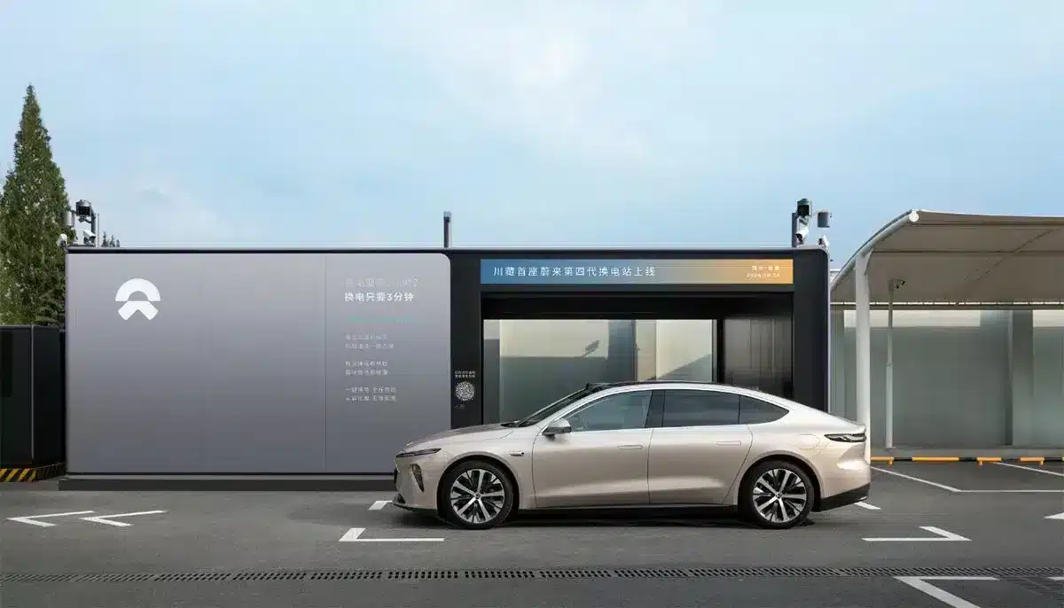 Nio adds 40 swap stations in Aug, 35 of them 4th-gen