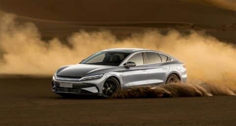 BYD starts warming up for 2025 Han sedan, launch set for Sept 9