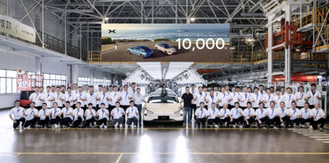 Xpeng sees 500,000th production car roll off line