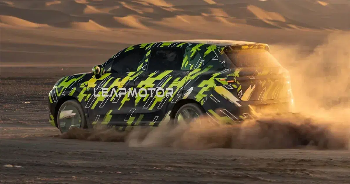 Leapmotor teases new model B10, to debut at Paris auto show in Oct