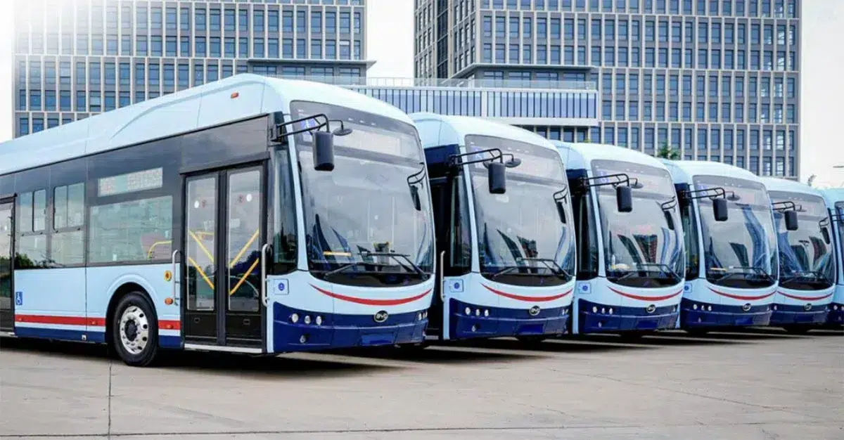 BYD delivers 100 electric buses to Uruguayan bus operator Cutcsa