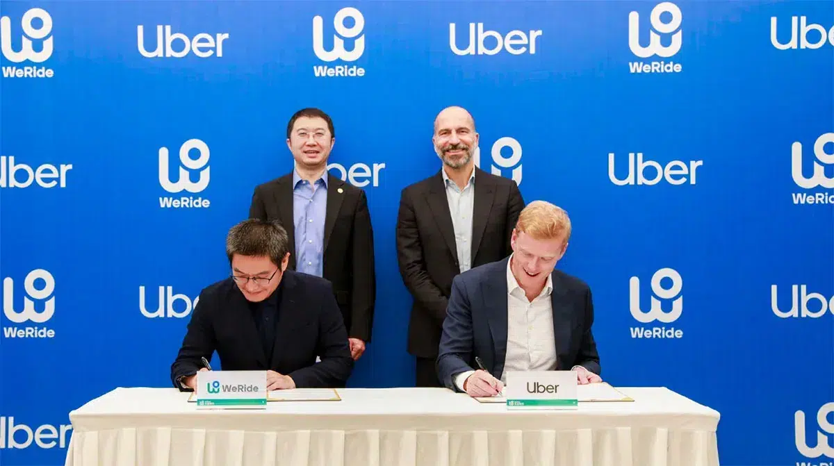 Chinese startup WeRide to offer robotaxis on Uber, starting in UAE