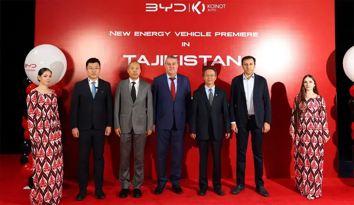 BYD enters Tajikistan market with 4 models