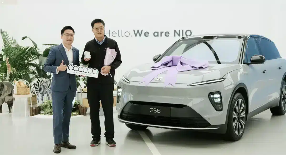 Nio reaches 600,000th car delivery milestone