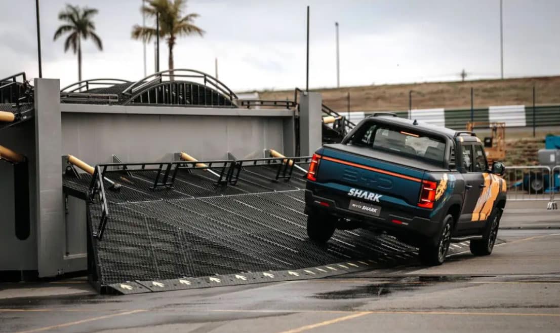 BYD launches Shark in Brazil, taking its pickup truck to more markets