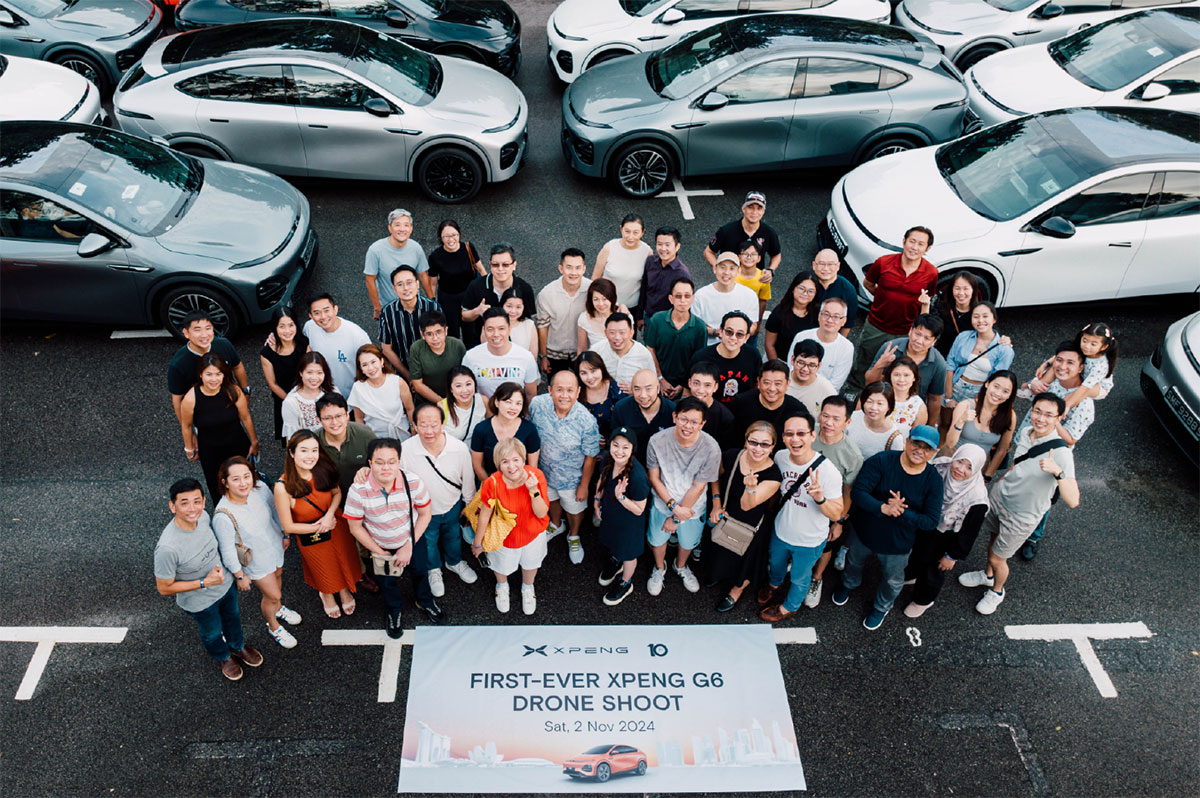 Xpeng says G6 cracks top 3 pure electric SUV sales in Singapore