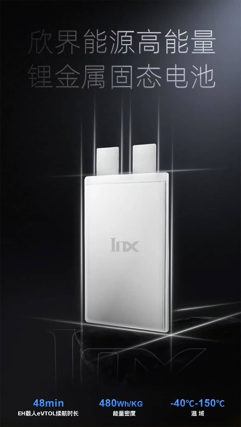 Ehang completes 1st ever flight test of eVTOL powered by solid-state batteries