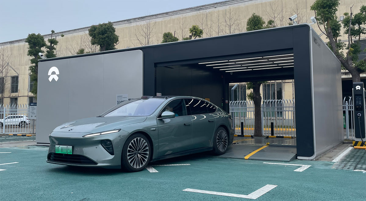 Most of Nio swap stations in Shanghai deliver over 100 services per day, says CFO