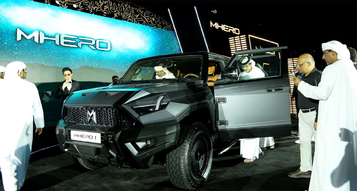 Dongfeng's electric off-road brand M-Hero makes foray into UAE