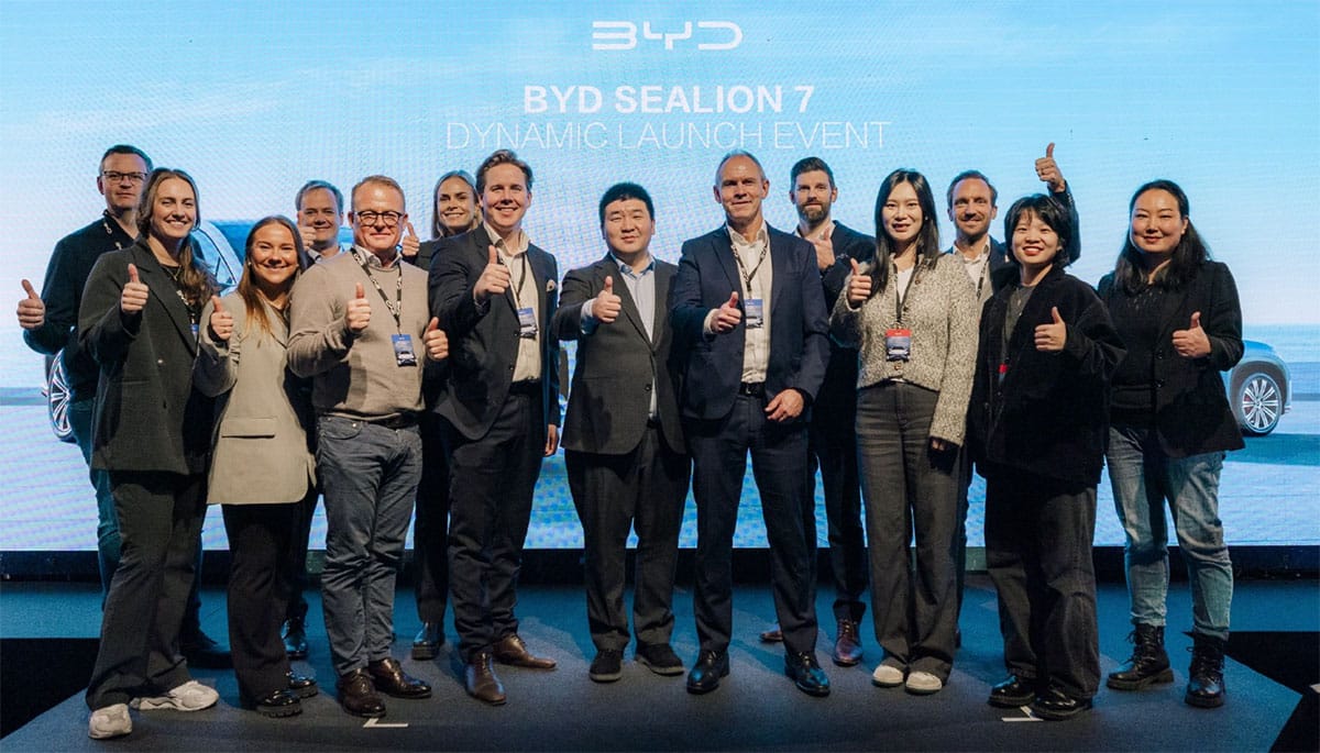 BYD launches Sealion 07 EV in Norway