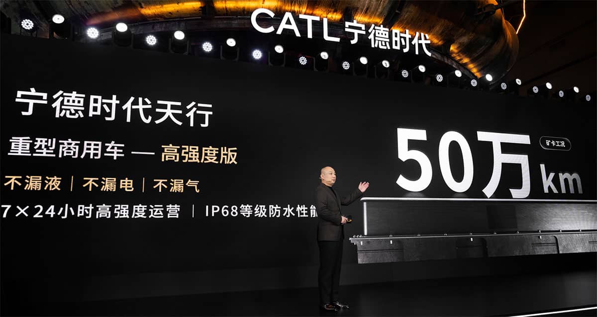 CATL launches new batteries for heavy-duty commercial vehicles under Tectrans brand