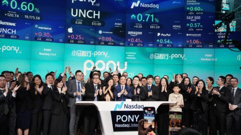 Pony AI debuts on Nasdaq at billion valuation