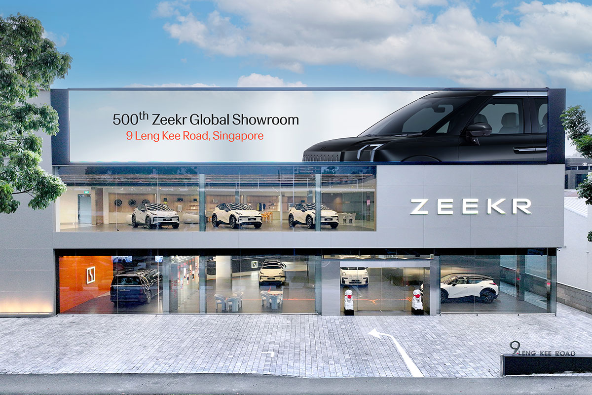 Zeekr launches 009 MPV, opens 500th global store in Singapore
